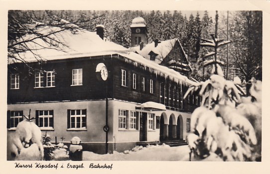 Bahnhof Kipsdorf 1956