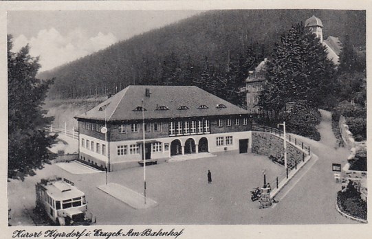 Bahnhof Kipsdorf ca 1940