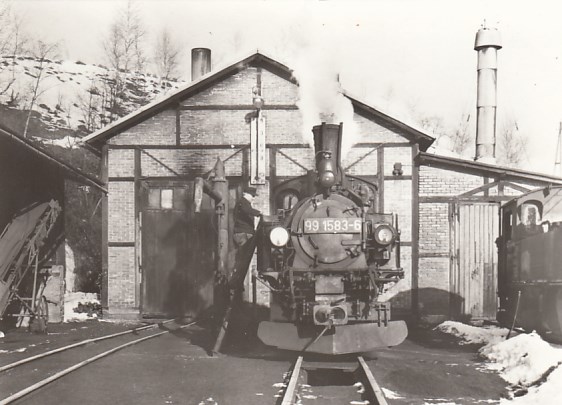 Eisenbahn Bahnhof Kleinbahn Jöhstadt