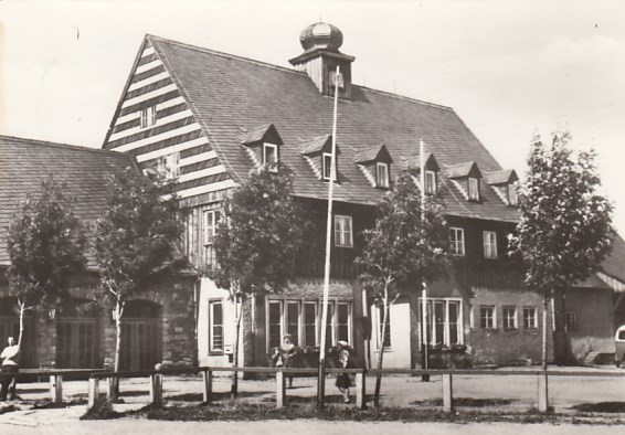 Bahnhof Altenberg Osterzgebirge 1967