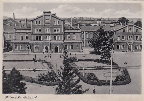 Bahnhof Zittau ca 1945