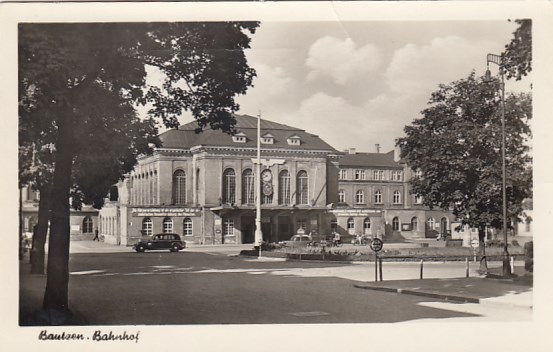 Bahnhof Bautzen 1955