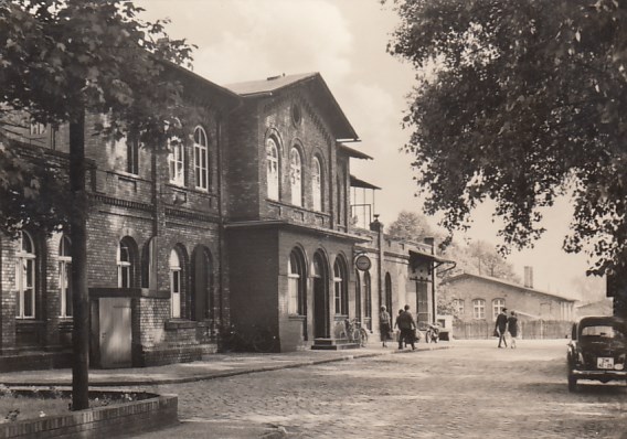 Bahnhof Großräschen Niederlausitz 1968