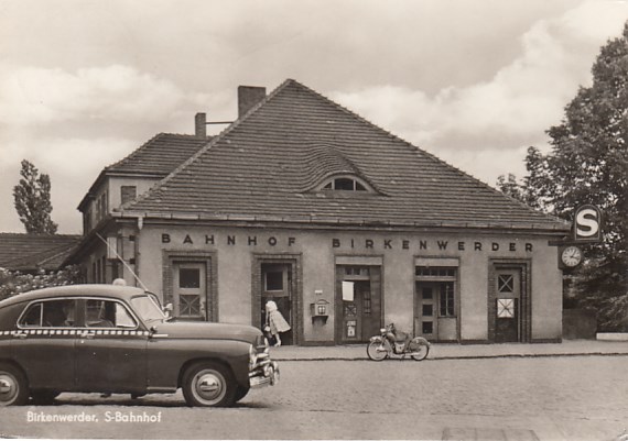 S-Bahnhof Birkenwerder 1971