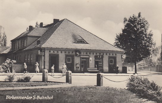 S-Bahnhof Birkenwerder 1956