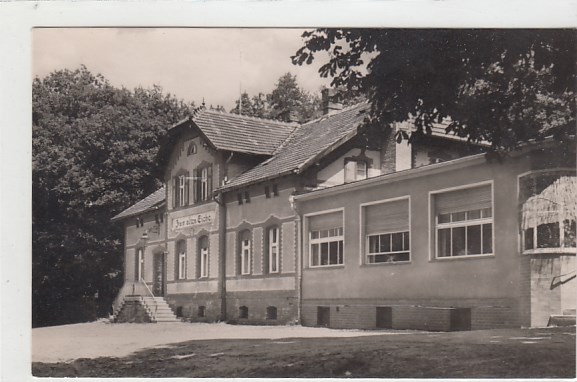 Frohnsdorf bei Treuenbrietzen Gaststätte Zur alten Eiche 1960 Landpoststempel