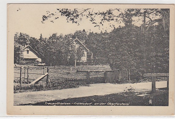 Frohnsdorf bei Treuenbrietzen Försterei ca 1935