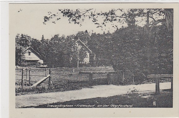 Frohnsdorf bei Treuenbrietzen Försterei ca 1935