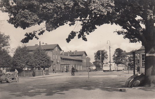 Bahnhof Angermünde 1960