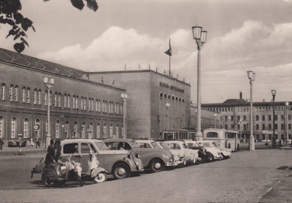 Bahnhof Berlin Friedrichshain Ostbahnhof 1963