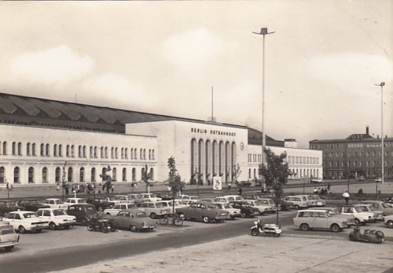 Bahnhof Berlin Friedrichshain Ostbahnhof 1973