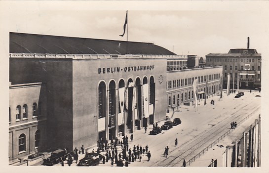 Bahnhof Berlin Friedrichshain Ostbahnhof ca 1950