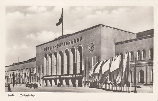 Bahnhof Berlin Friedrichshain Ostbahnhof 1953