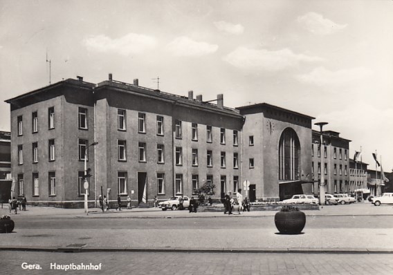 Bahnhof Gera 1974