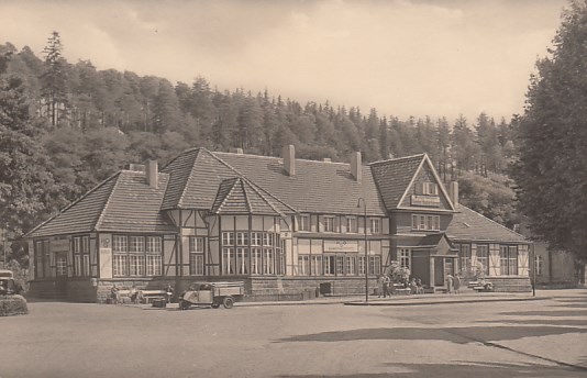 Bahnhof Friedrichroda Reinhardsbrunn 1960