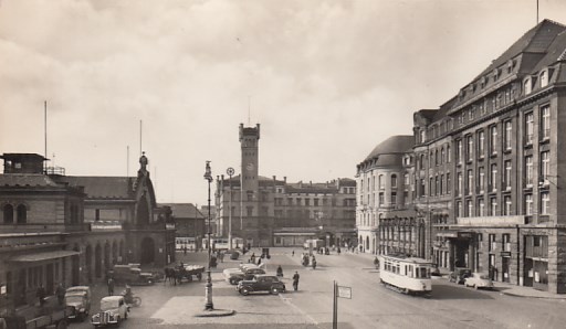 Bahnhof Erfurt 1957