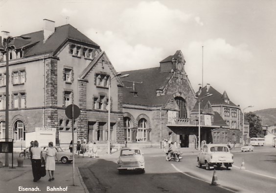 Bahnhof Erfurt 1978