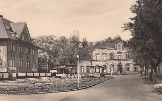 Bahnhof Heilbad Heiligenstadt Eichsfeld 1961