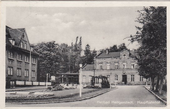 Bahnhof Heilbad Heiligenstadt Eichsfeld 1959