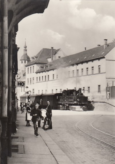 Eisenbahn Dampflokomotive Reichenbach 1972