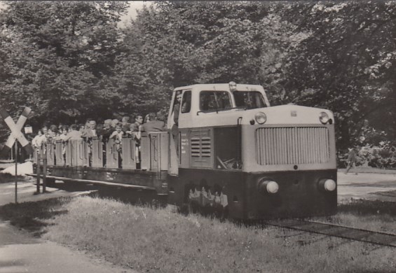 Chemnitz Pioniereisenbahn an der Kückwaldwiese