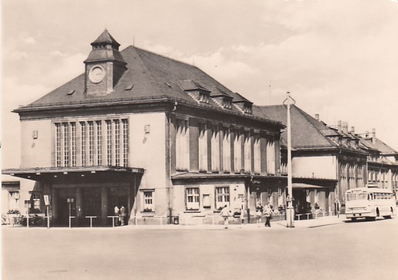 Bahnhof Glauchau 1971