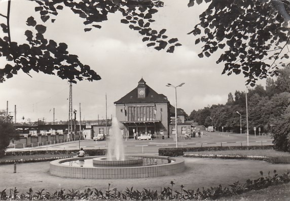 Bahnhof Glauchau 1980