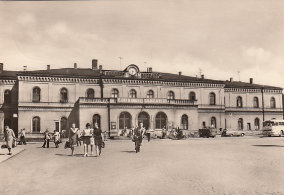 Bahnhof Crimmitschau 1970