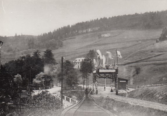 Eisenbahn Dampflokomotive Schmalspurbahn Rittersgrün Erzgebirge