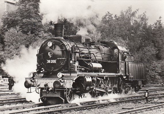 Eisenbahn Dampflokomotive Stollberg