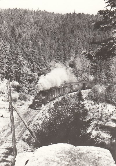 Eisenbahn Dampflokomotive Schmalspurbahn Schlössel