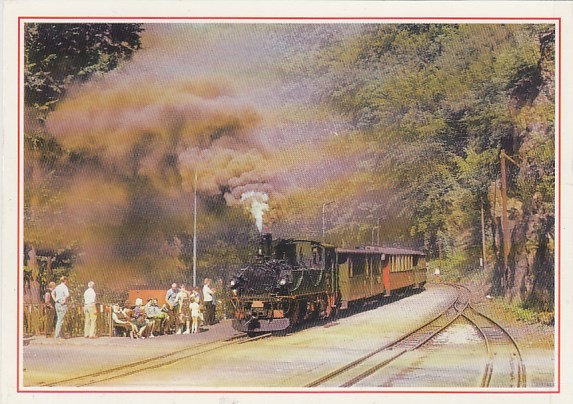 Eisenbahn Dampflokomotive Bahnhof Rabenau