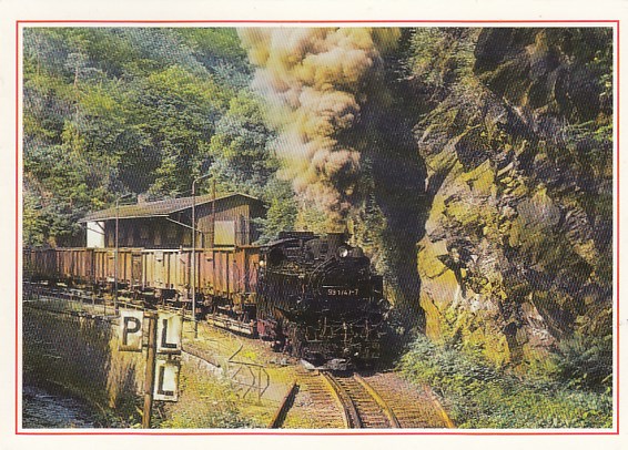 Eisenbahn Dampflokomotive Bahnhof Rabenau