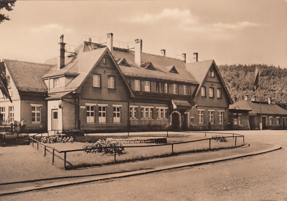 Bahnhof Meinersdorf Erzgebirge 1963