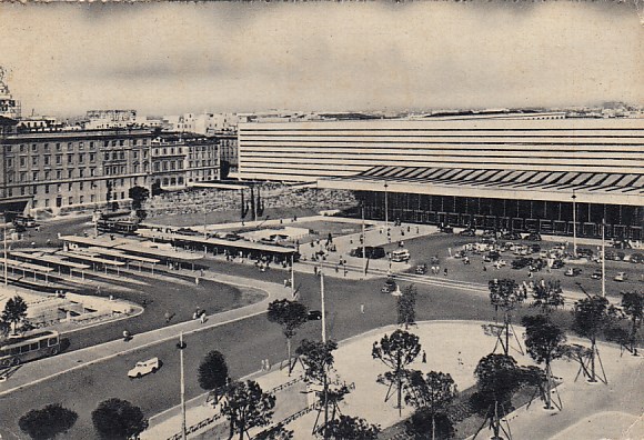 Bahnhof Roma Italien Stazione 1954