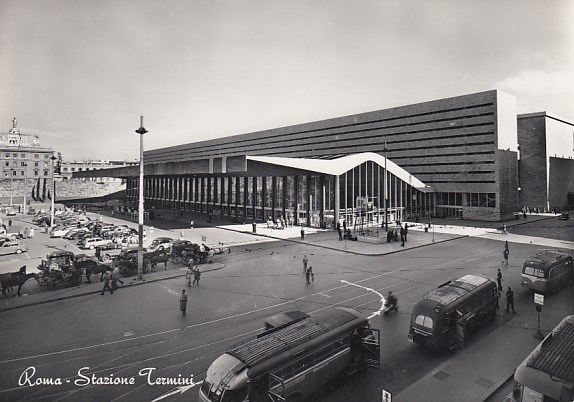 Bahnhof Roma Italien Stazione autobus