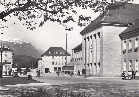 Bahnhof Villach Österreich 1957