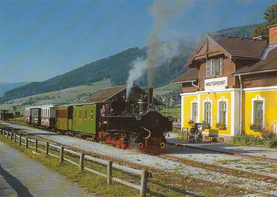 Bahnhof Mauterndorf Österreich Taurachbahn