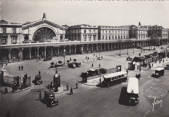 Bahnhof Paris Frankreich 1963