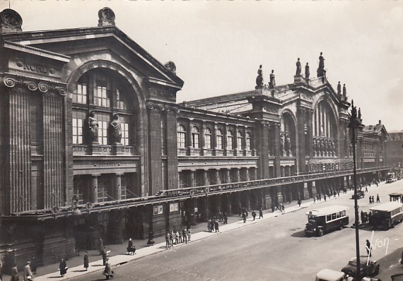 Bahnhof Paris Frankreich ca 1955