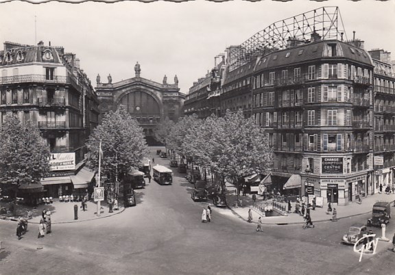 Bahnhof Paris Frankreich ca 1960