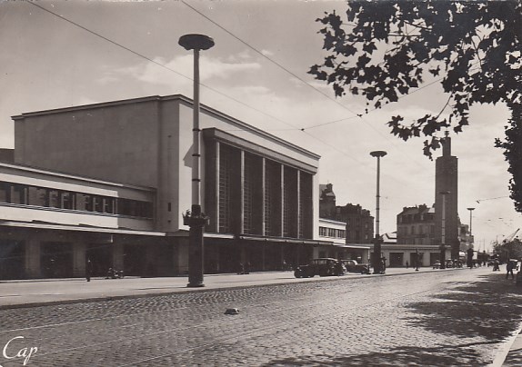 Bahnhof Le Havre Frankreich ca 1960