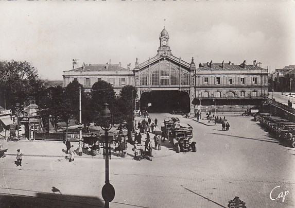 Bahnhof La Gare Amiens Frankreich ca 1950