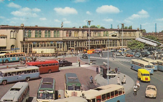 Bahnhof Utrecht Niederlande 1968