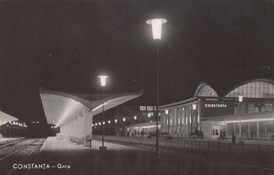 Bahnhof Romania Rumänien Constanta ca 1960