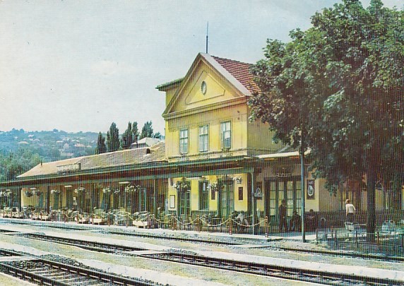 Bahnhof Balatonalmadi Ungarn