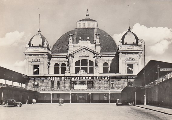 Bahnhof Pilzen Pilsen Tschechien