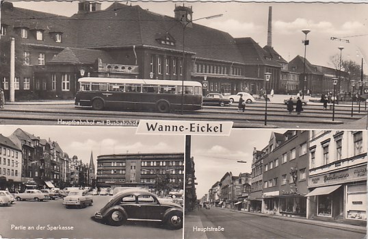 Bahnhof Köln Wanne-Eickel 1965