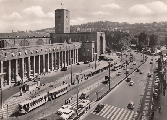 Bahnhof Stuttgart 1957