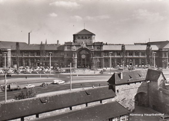 Bahnhof Nürnberg ca 1960